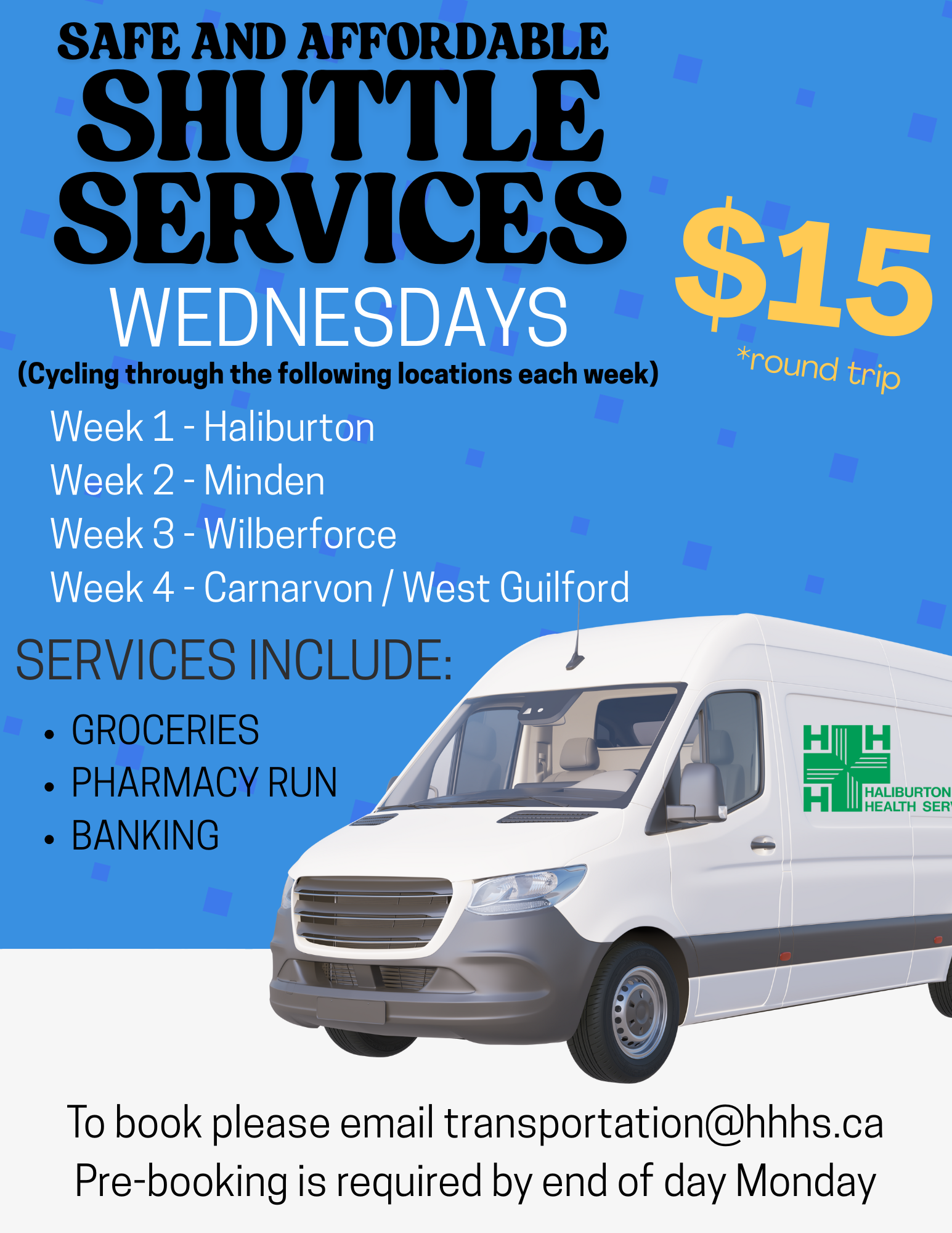 Shuttle Service at HHHS