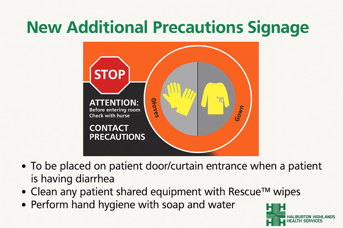 additional precautions diarrhea contact precautions